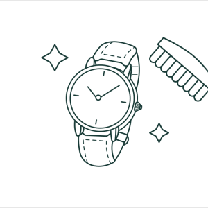 Leather Watch Strap Artisanal Color Revival & Polishing